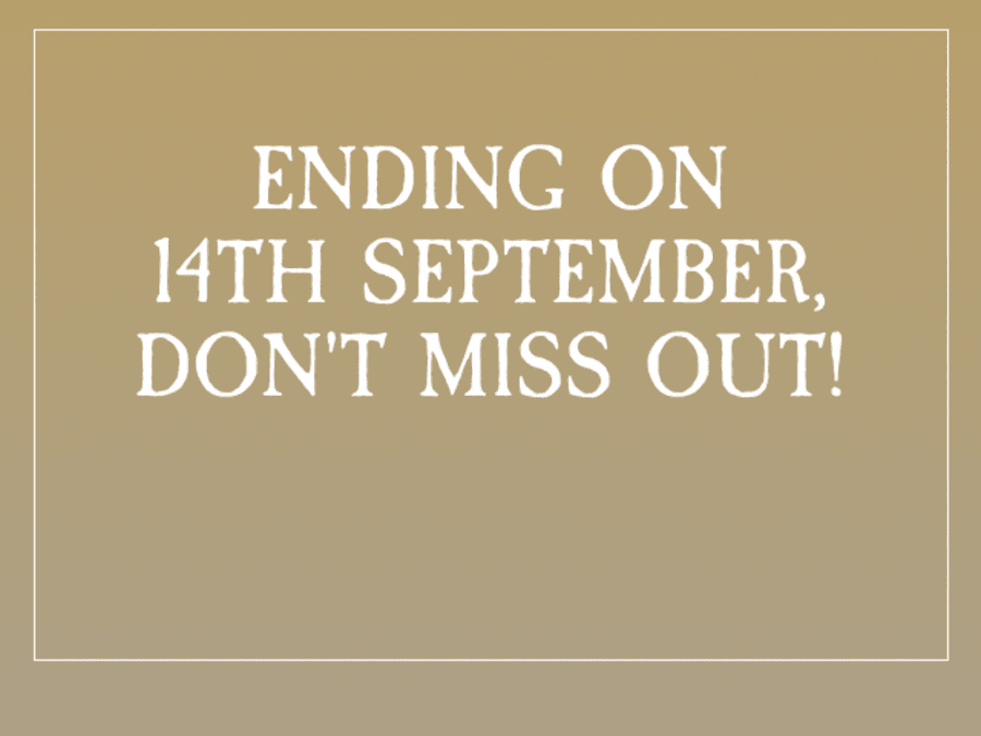 ENDING ON 14TH SEPTEMBER